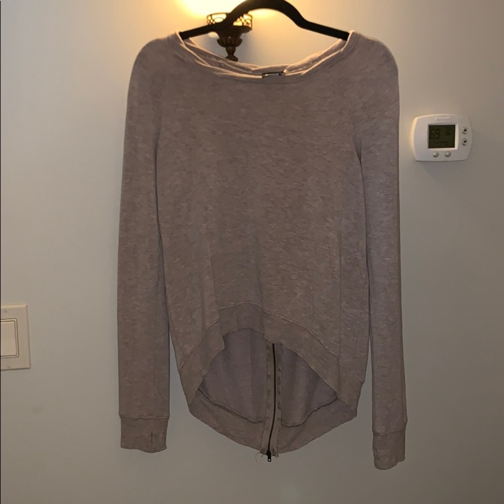 long sleeve pink shirt